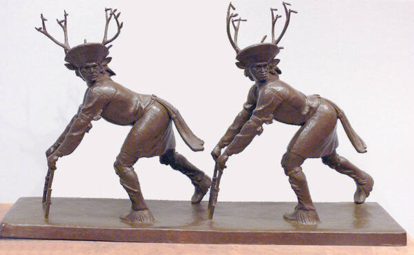 Pueblo Indian Deer Dancers