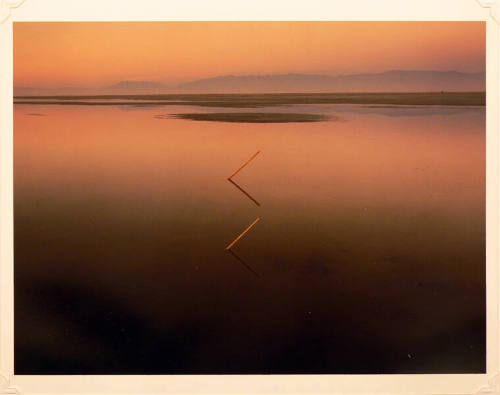 Great Salt Lake Angles, Great Salt Lake, Utah (from the series Altered Landscapes)