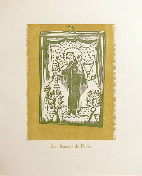 San Antonio de Padua (from New Mexico Santos)