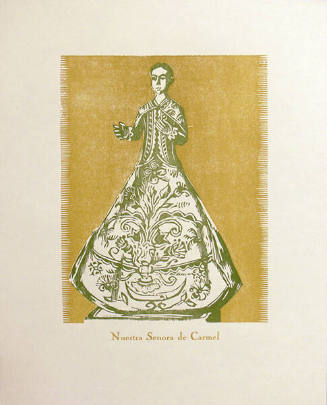 Nuestra Senora de Carmel (from New Mexico Santos)
