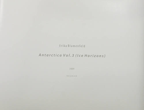 Title Page (from the series The Polar Project)