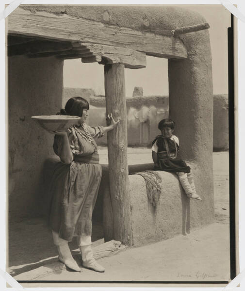 At the San Ildefonso Pueblo, New Mexico