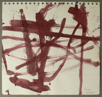 Untitled Drawing 3/23/2011 (verso)