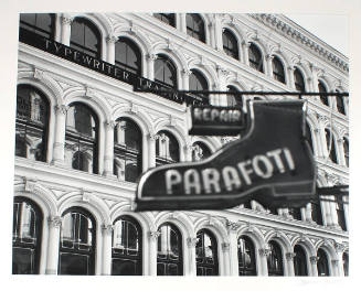 Parafoti Shoe Repair Façade, 317 Broadway, New York (from the Retrospective Portfolio)
