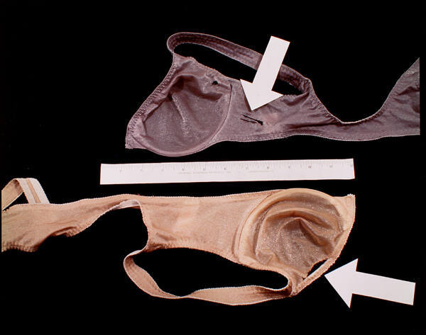 Exhibit E: Underwear, Molested (from the series Crime in the Home)
