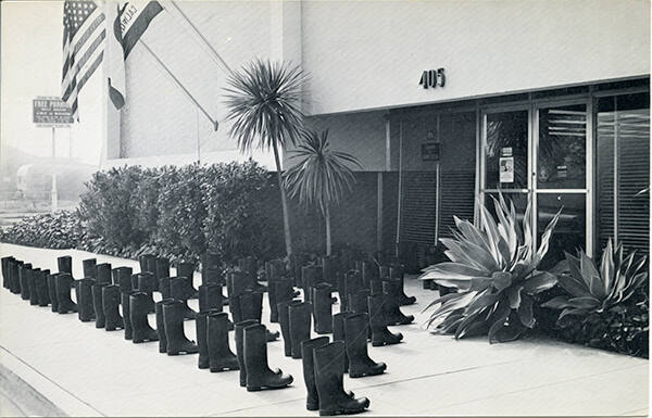 100 Boots At The Bank (Solana Beach, California)