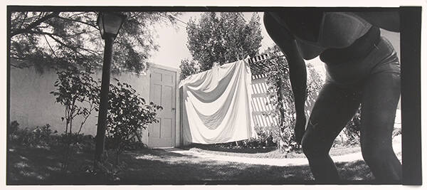 Untitled (Self-Portrait with Clothesline)