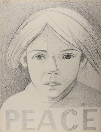 Peace (Portrait of Ethan Ryman for Collage of Indignation)