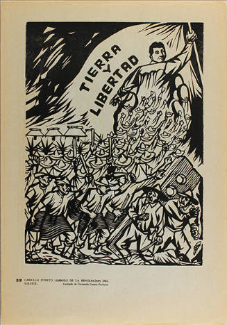Plate 59: Carrillo Puerto, símbolo de la Revolución del sureste (from the portfolio Estampas de la Revolución Mexicana)