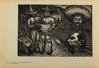 Plate 67: Lázaro Cárdenas y la Reforma Agraria, 1934-40 (from the portfolio Estampas de la Revolución Mexicana)