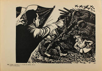 Plate 73: Lázaro Cárdenas y  la Guerra de España, 1936-39 (from the portfolio Estampas de la Revolución Mexicana)