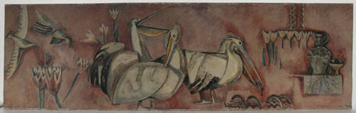 Untitled (Pelicans and Other Seabirds)