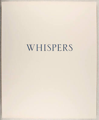 Title Page (from the portfolio Whispers)