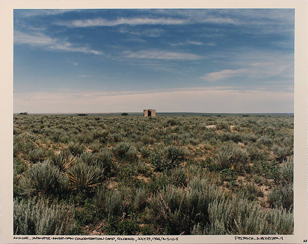 Amache, Japanese-American Concentration Camp, Colorado, July 29, 1994 / A-5-10-5 (from the series Japanese-American Concentration Camps)