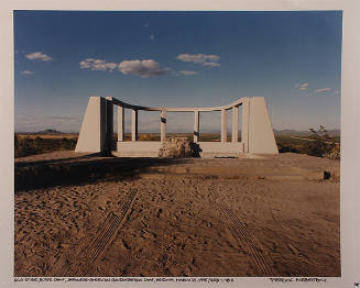 Gila River, Butte Camp, Japanese-American Concentration Camp, Arizona, March 25, 1995 / GRB-1-18-11 (from the series Japanese-American Concentration Camps)