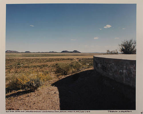 Gila River, Butte Camp, Japanese-American Concentration Camp, Arizona, March 25, 1995 / GRB-3-18-13 (from the series Japanese-American Concentration Camps)