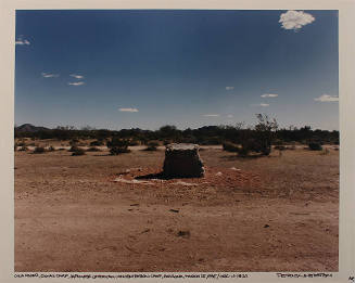 Gila River, Canal Camp, Japanese-American Concentration Camp, Arizona, March 25, 1995 / GRC-10-18-20 (from the series Japanese American Concentration Camps)
