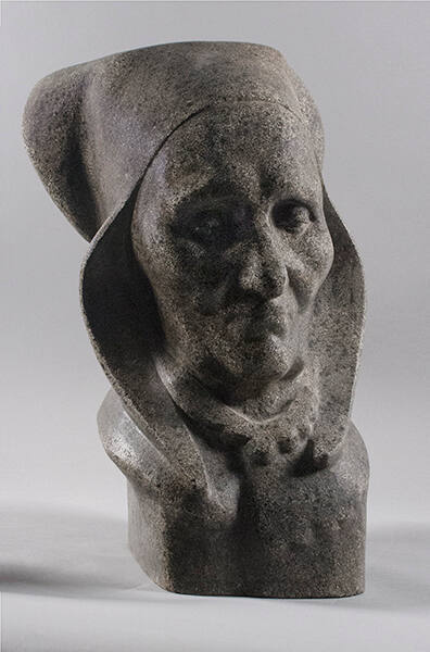 Eugenie F. Shonnard, Untitled (Breton Peasant Bust), 1923, granite, 15 1/2 × 11 3/4 × 11 in. Co…