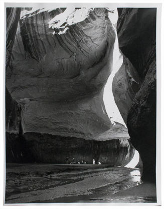 Party in Cathedral of The Desert, Glen Canyon
