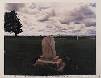 Powell Cemetery, Heart Mountain, Japanese-American Concentration Camp, Wyoming, June 3, 1995 / HM 16-16-44 (from the series Japanese American Concentration Camps)