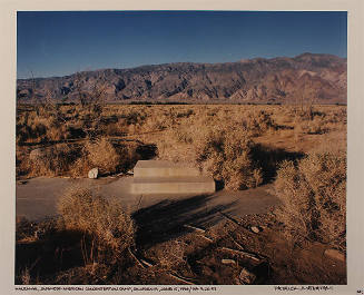 Manzanar, Japanese-American Concentration Camp, California, June 15, 1994 / MA-3-20-53 (from the series Japanese American Concentration Camps)