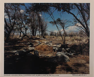 Manzanar, Japanese-American Concentration Camp, California, August 13, 1994 / MA-11-20-61 (from the series Japanese American Concentration Camps)