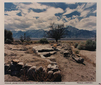Manzanar, Japanese-American Concentration Camp, California, August 13, 1994 / MA-13-20-63 (from the series Japanese American Concentration Camps)