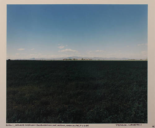 Poston 1, Japanese-American Concentration Camp, Arizona, March 24, 1995 / P-3-11-84 (from the series Japanese American Concentration Camps)