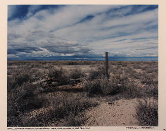 Topaz, Japanese-American Concentration Camp, Utah, October 14, 1994 / T-9-15-107 (from the series Japanese American Concentration Camps)