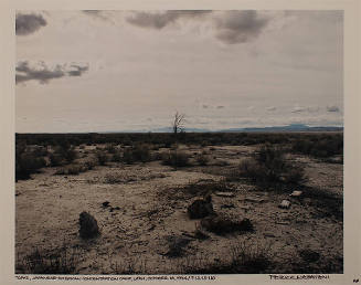 Topaz, Japanese-American Concentration Camp, Utah, October 14, 1994 / T-12-15-110 (from the series Japanese American Concentration Camps)