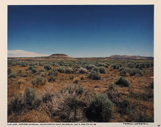 Tule Lake, Japanese-American Concentration Camp, California, July 3, 1994 / TL-3-12-116 (from the series Japanese American Concentration Camps)