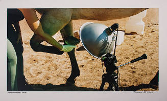 Dusty and Joy - Appaloosa Equilibration - Corrales, New Mexico 2004 (from the series Chromatherapy)



