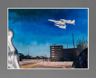 Passage of Time; Unidentified Flying Object F-15's of the 49th TAC Fighter Wing, Holloman Air Force Base, near Alamogordo, New Mexico. (from the series Nuclear Enchantment)
