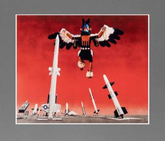 Kwahu/Hipi Eagle Kachina White Sands Missile Range, New Mexico, (from the series Nuclear Enchantment)