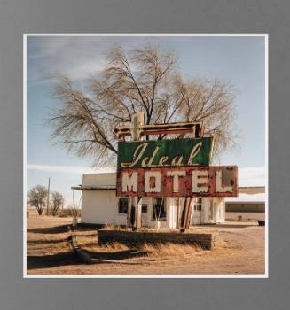 Highway 54, 60 and 285, Vaughn, New Mexico, January, 1994 (from the series Western Landmarks)