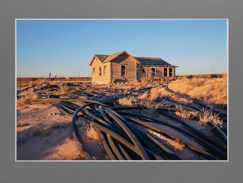 House and Oil Collection Lines, Eddy County, New Mexico