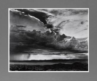 Storm from La Bajada Hill, New Mexico
