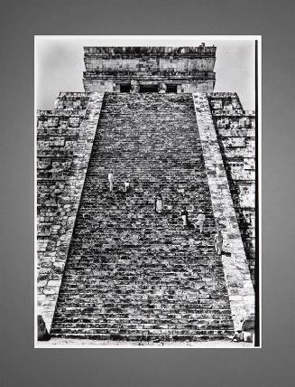 Steps at Chichen Itza, Yucatan