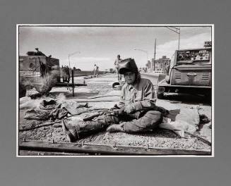 Woman Welder, Coal Blvd. and Interstate 25, Albuquerque