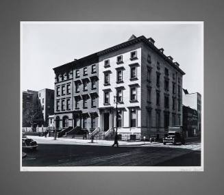 Fifth Avenue Houses, Nos. 4, 6, 8, Greenwich Village (from the Retrospective Portfolio)