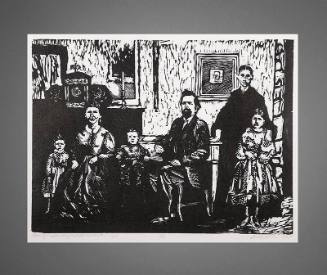 Family (After Degas' Bellelli Family)
