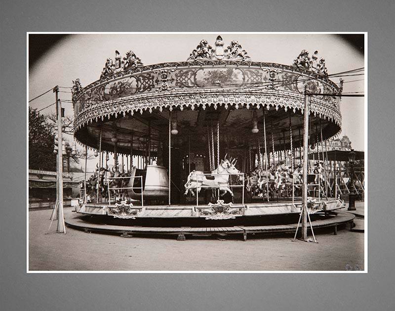 Untitled (Carousel with cows)