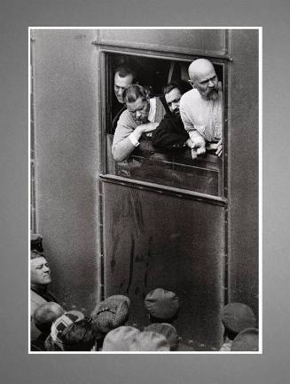 Maxim Gorky on a Train
