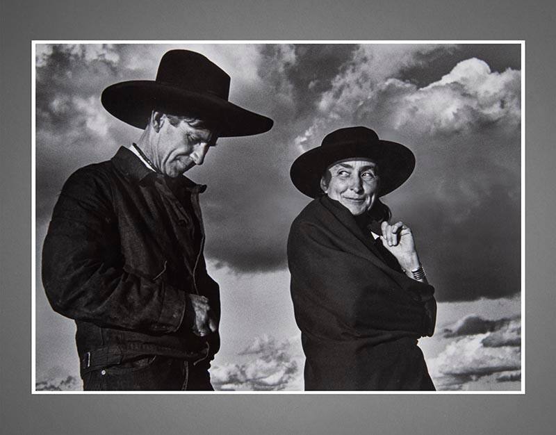 Georgia O'Keeffe and Orville Cox, Canyon de Chelly National Monument, Arizona