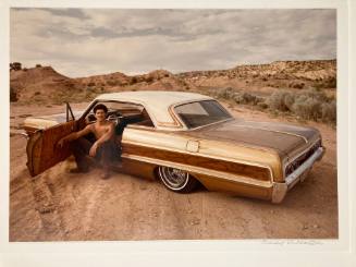 Chromogenic print from the portfolio series, “The Lowriders: Portraits from New Mexico." Bennin…