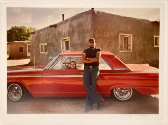 Chromogenic print from the portfolio series, “The Lowriders: Portraits from New Mexico." Franke…