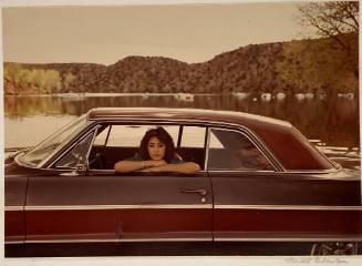 Chromogenic print from the portfolio series, “The Lowriders: Portraits from New Mexico." Peggy …