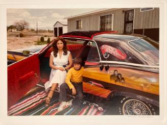 Chromogenic print from the portfolio series, “The Lowriders: Portraits from New Mexico." Irene …