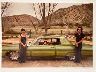 Chromogenic print from the portfolio series, “The Lowriders: Portraits from New Mexico." Paul, …
