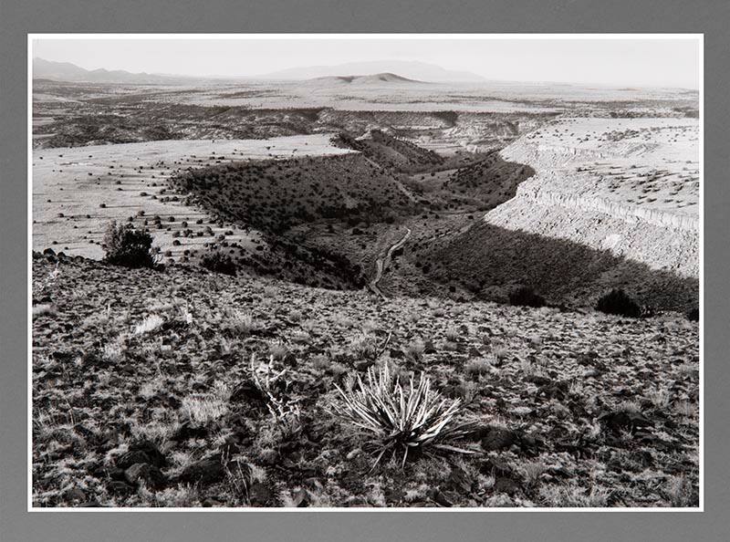 Gelatin silver print by William Brooks Clift III, “La Mesita,” n.d. 